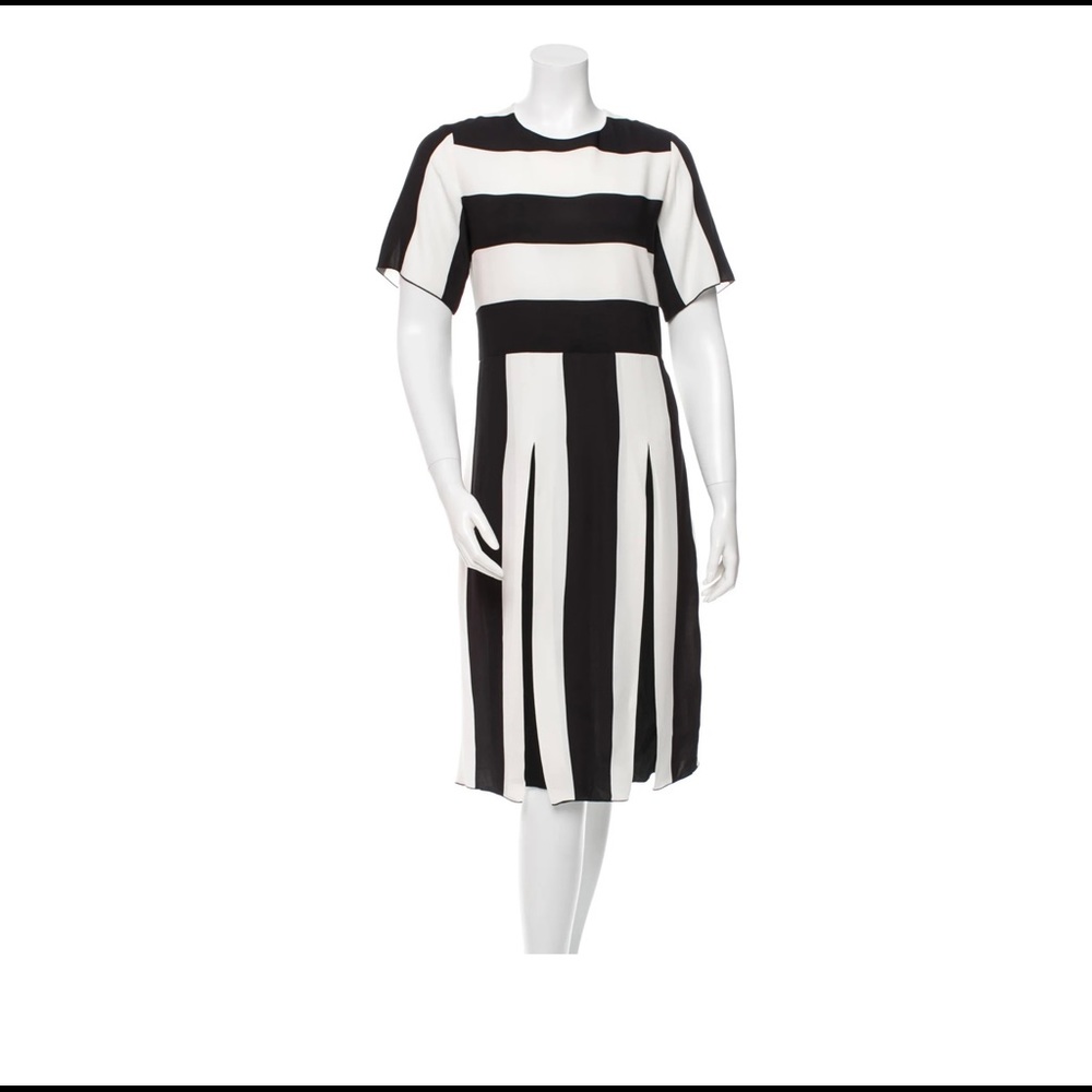 MARC JACOBS - Striped A-Line Dress
